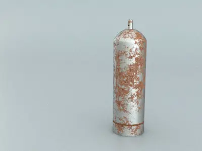 laos Gas Bottle 3D model