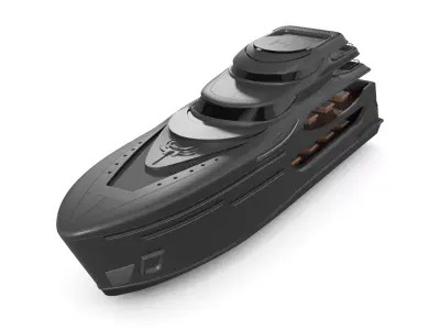 Motor Yacht 3D model