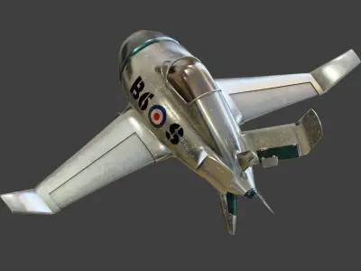 Stylized Airplane 3D Model 3D model