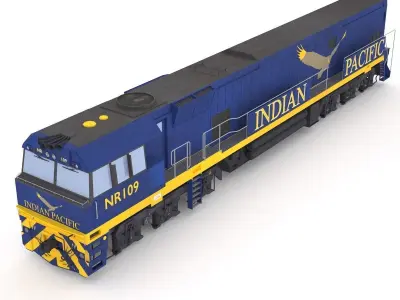 Australian Trains 3D Model Pack