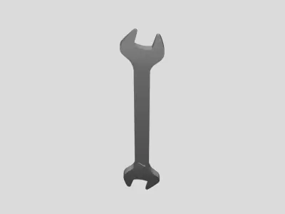Wrench - Geometry Only No Textures No Materials 3D model