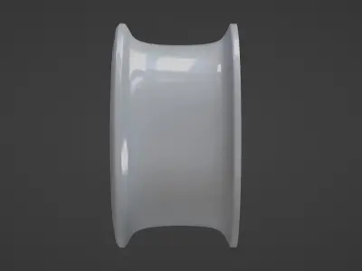 Advan RC2 Sport Car Rim 3D model