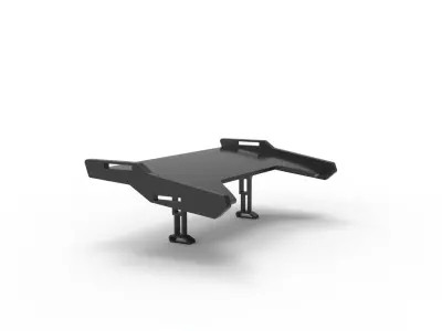 spoiler black series Carbon part  3D model