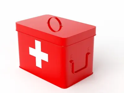 First Aid Kits Collection 3D model