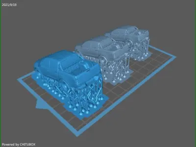 MITSUBISHI L200 TRITON ESCALA H0  3D print model