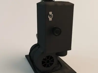 Kodak 8mm Projector 3D model