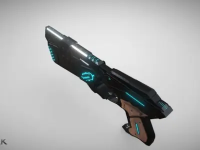 Psycho Pass Dominator 3D model
