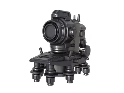 Industrial Sci Fi Engine - science fiction Engine - engine 3D print model