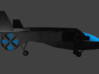 ADC-1 Black Sky 3D model