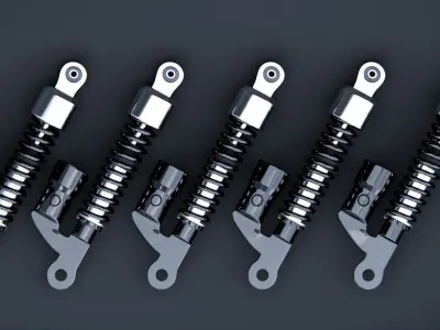 Suspension-Shock Absorber 3D model