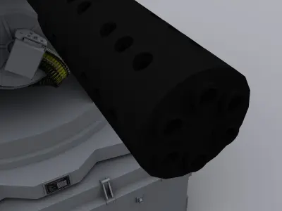 Phalanx CIWS 3D model get