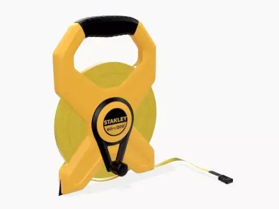 Stanley open reel fibreglass tape 3D model
