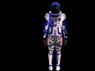 Astronaut Spacesuit Malaysia 3D model