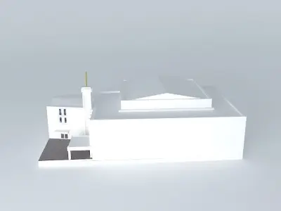 LDS. Missionary Training Center Stake Aragon. Free 3D model