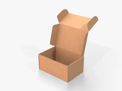  Cardboard Box Collection - Rectangular Structure Set 