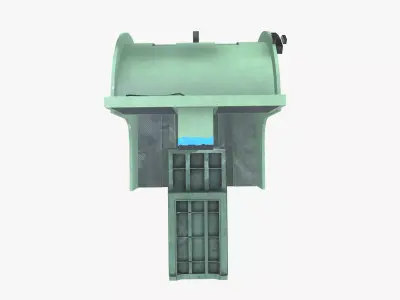 WRIMR Chock Tilter Low-poly 3D model
