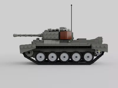 LEGO Cromwell Tank  3D model
