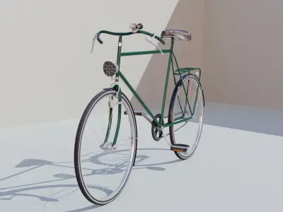 Blender Vintage Bike  3D model
