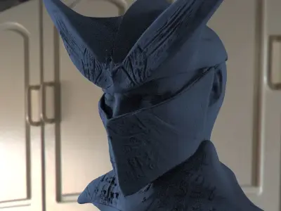 Solar City Mask 3D model