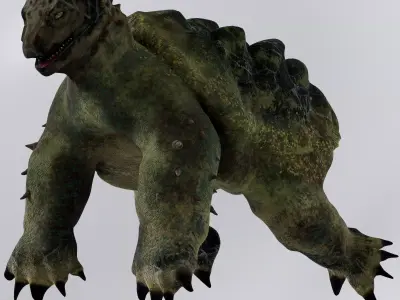 Turtle Creature 3D model