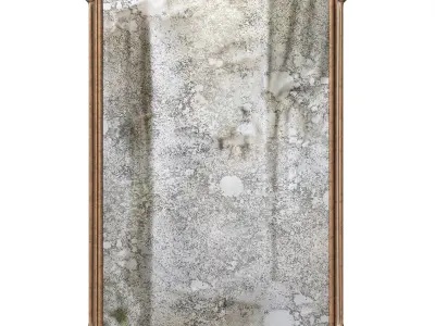 Cooper Classics Toulouse Wall Mirror 3D model