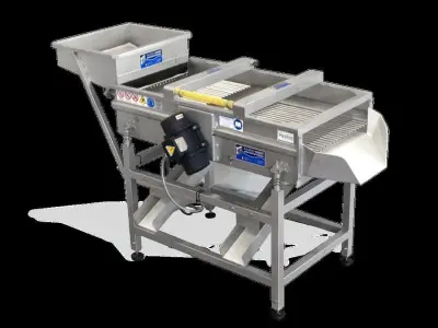 Vibrating grading machine  Low-poly 3D model