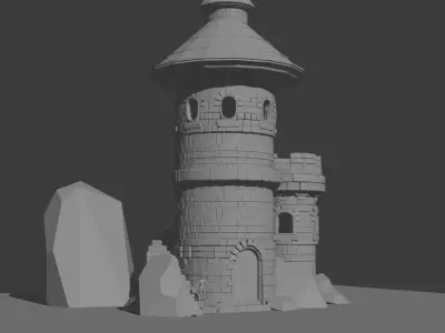 Building Free 3D model get