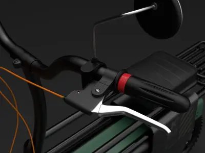 Scooter Katalis 3D model