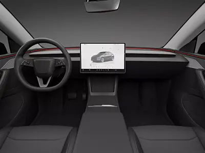 2025 Tesla Model Y Stealth Grey 3D model