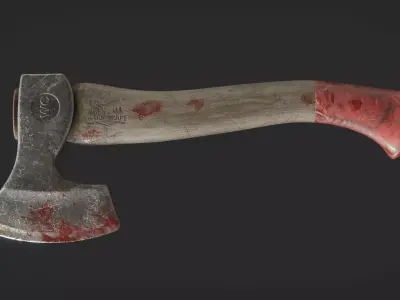 Axe and Matplus Project 3D model