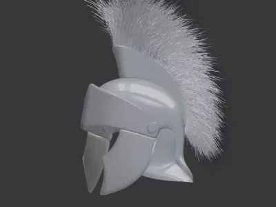 Corinthian Helmet 3D Printable 3D print model