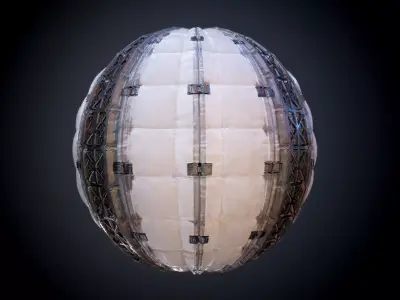 Sci-Fi Military Seamless PBR Texture 26 Texture