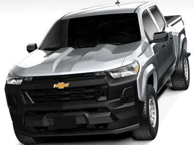 Chevrolet Colorado WT 2023 3D model purchase