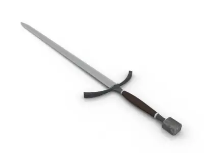 Magic Sword Low-poly 3D model purchase