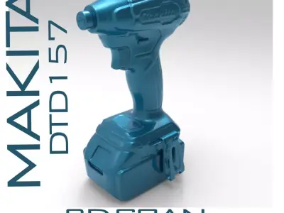 MAKITA DTD157 IMPACT DRIVER 3D model