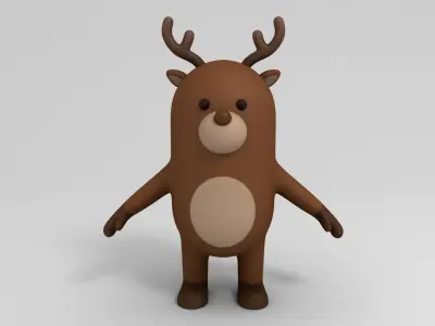 Rigged Animal Character Pack 2 3D model purchase