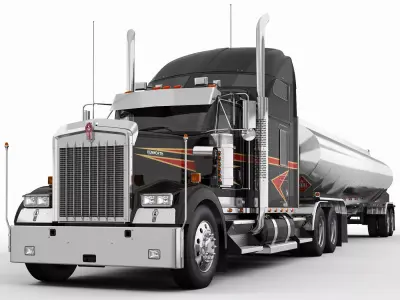 Kenworth W900 Fuel Tank 3D model