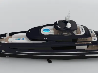 Marcela Yacht 3D model
