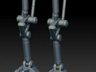 8D8 Droid Articulation 3D print One12 Scale files 3D print model
