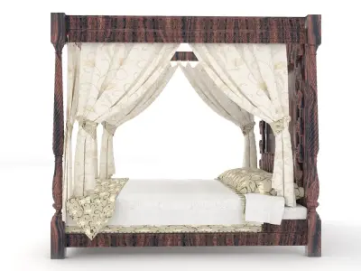 Bed of the Noble 3D model