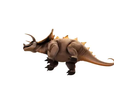 Dinosaur 3D model 9