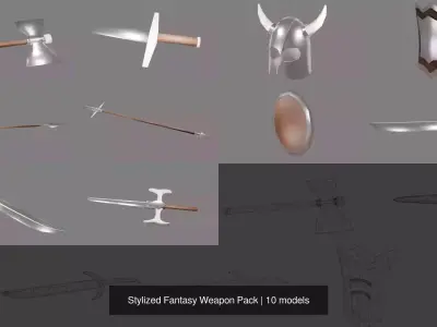 Stylized Fantasy Weapon Pack