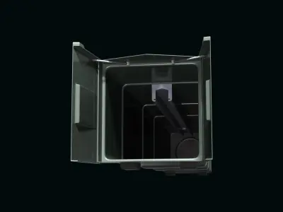 Launch Container for Akeron LP 3D model