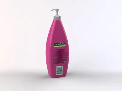 Shampoo and Conditioner Low-poly 3D model
