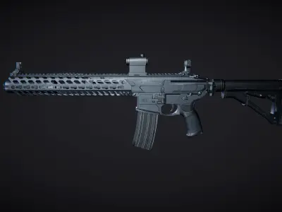Sig-Sauer MCX-Virtus Acive 3D model