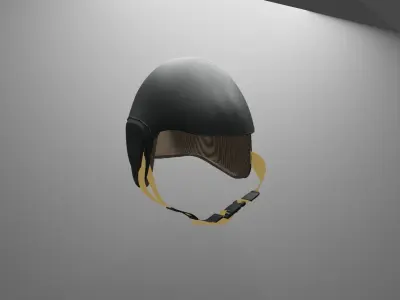 simple helmet Free 3D model