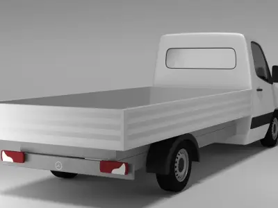 Sprinter 2019 dropside 3D model