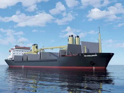 Bulk Carrier SEA CHALLENGER  3D model