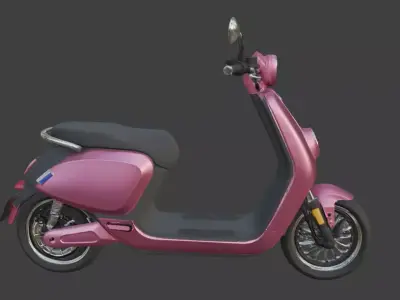 Electric Scooter 3D Model 3D model order