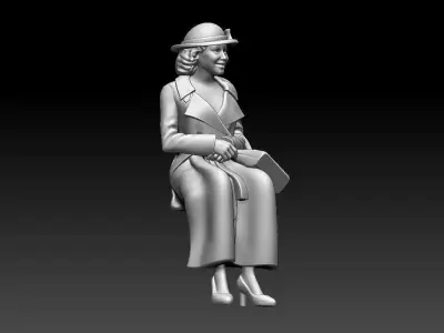 PASSENGER 3D print model 14